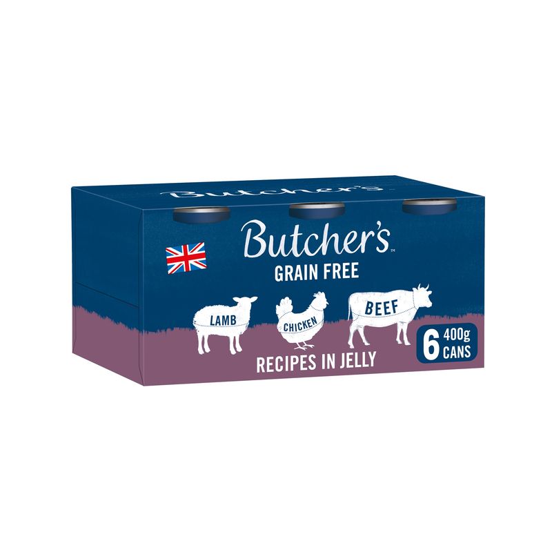 Butcher's Grain Free Recipes in Jelly 6 x 400g