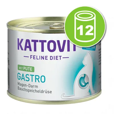 Kattovit Gastro 12 x 185 g pour chat