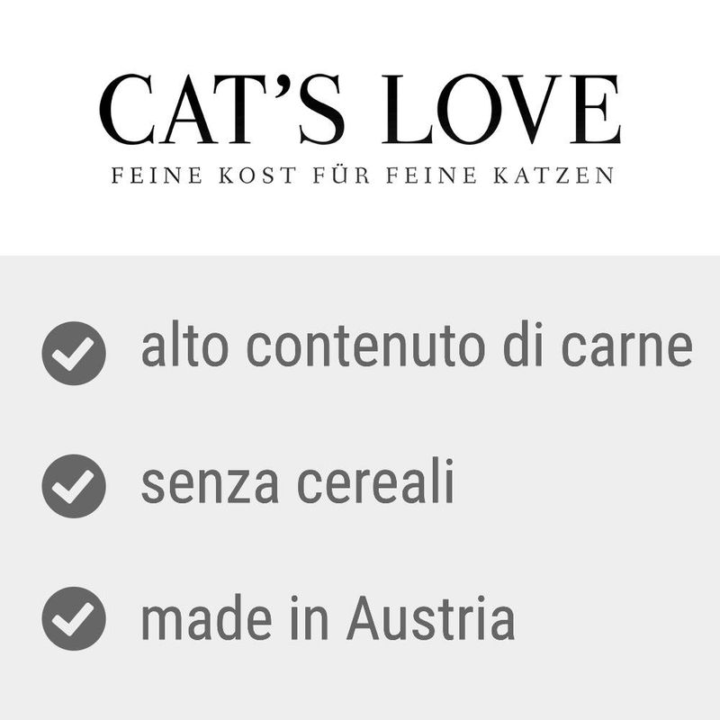 Cat's Love 24 x 85 g Umido per gatto