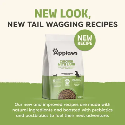 Applaws Adult Small & Medium Breed - Chicken with Lamb - dog dry food - 12kg Applaws Adult Small & Medium Breed - Chicken with Lamb - dog dry food - 12kg