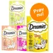 Blandet prøvepakke: Dreamies kattesnacks 4 x 60 g