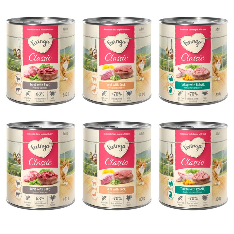 Feringa Feringa Veal Adult Wet Cat Food pet food packaging