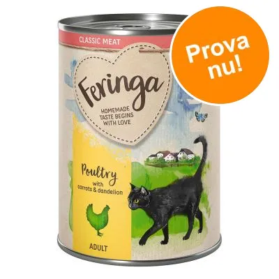 Blandat provpack: Feringa Classic Meat 6 x 400 g