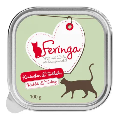 Feringa kissanruoka, kaniini ja kalkkuna, rakkaudella kuin kotitekoista, 100 g.