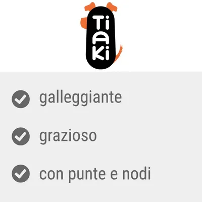 Tiaki, galleggiante, grazioso, con punte e nodi Tiaki, galleggiante, grazioso, con punte e nodi