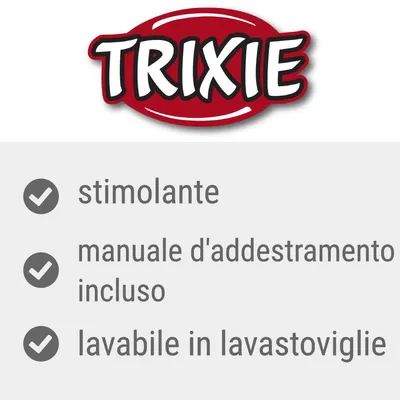 TRIXIE, stimolante, manuale d'addestramento incluso, lavabile in lavastoviglie