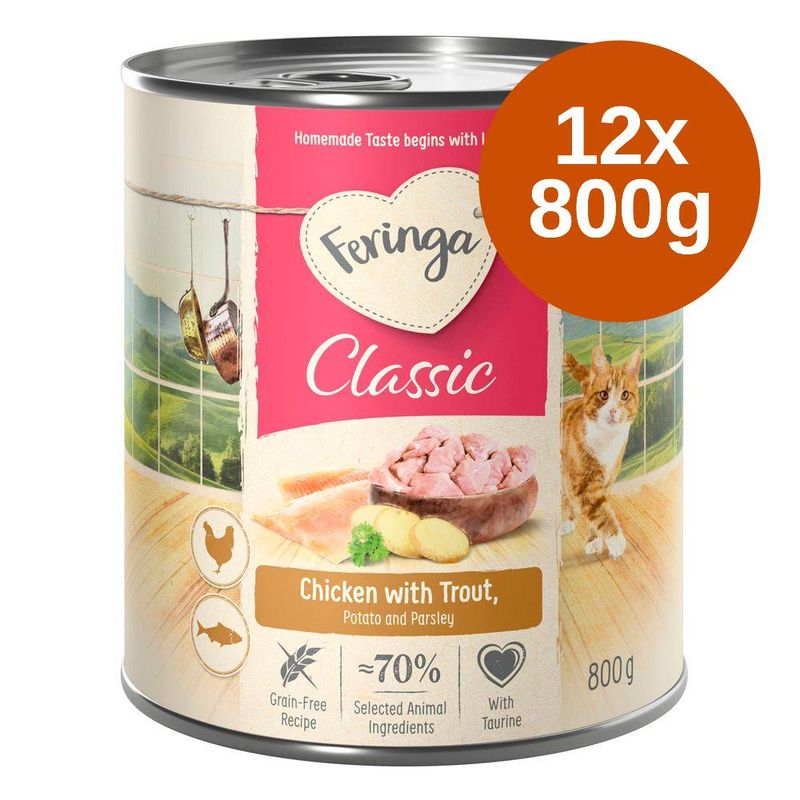 Feringa Classic Meat Menü gazdaságos csomag 12 x 800 g