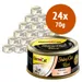 GimCat ShinyCat Filetto 24 x 70 g Alimento umido per gatto