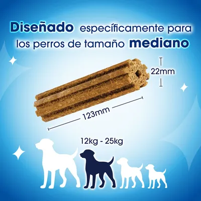 PURINA Dentalife snacks dentales para perros medianos (12-25 kg)