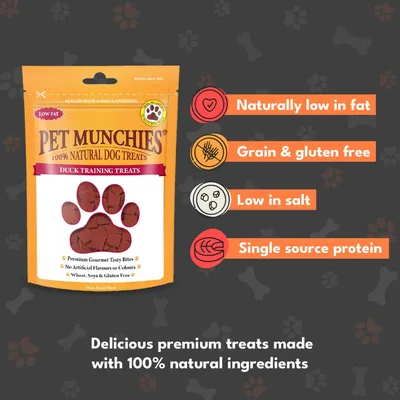Pet Munchies Training Treats - Duck (50g) Pet Munchies Training Treats - Duck (50g)