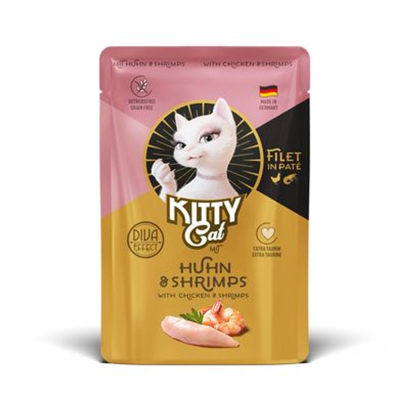 Kitty Cat filet in paté mixverpakking 6 x 85 g