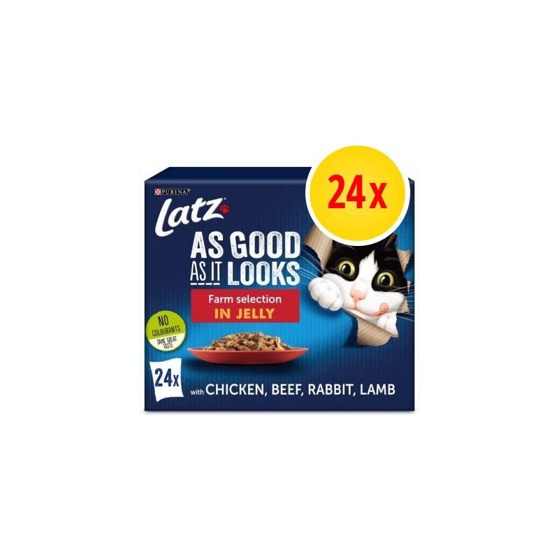 Latz "As good as it looks" Adult Pouch 24 x 85 g