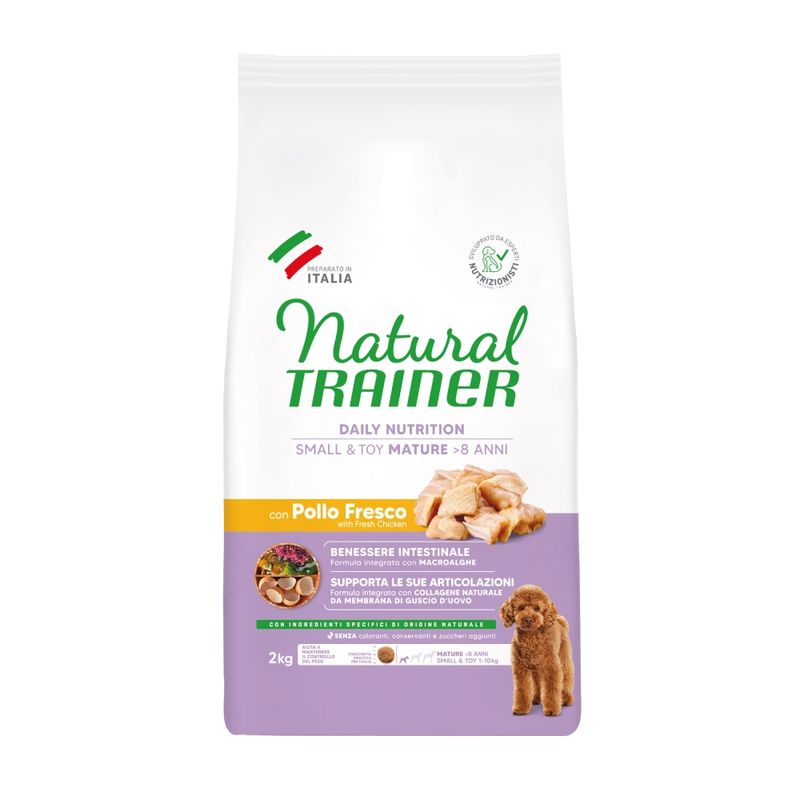 Natural Trainer Mature Small & Toy con Pollo fresco