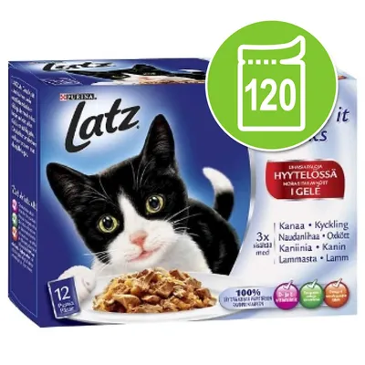 Jumbopakke: Latz "As good as it looks" 120x85g/100g
