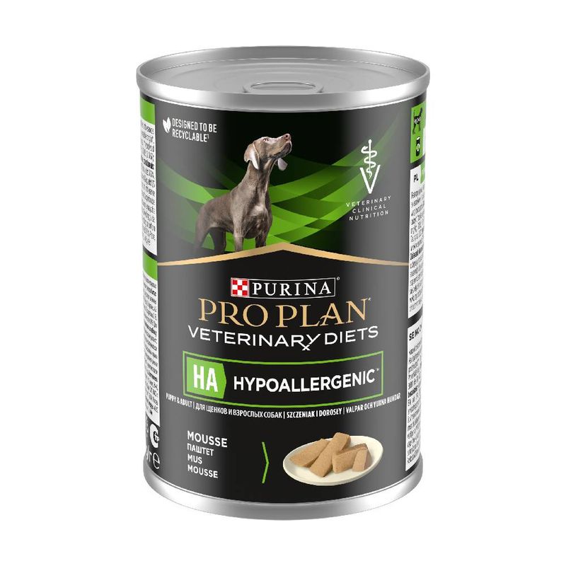 Purina Pro Plan Veterinary Diets Canine HA Hypoallergenic Mousse