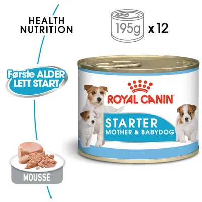 Royal Canin Starter Mother & Babydog Ultra Soft Mousse