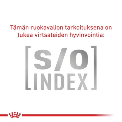 Tämän ruokavalion tarkoituksena on tukea virtsateiden hyvinvointia: [s/o] INDEX
