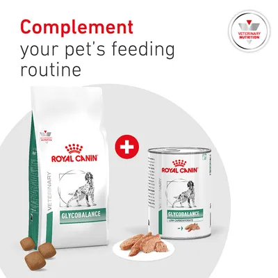 Royal Canin Veterinary Canine Glycobalance Low Carbohydrate Loaf - 12 x 410g