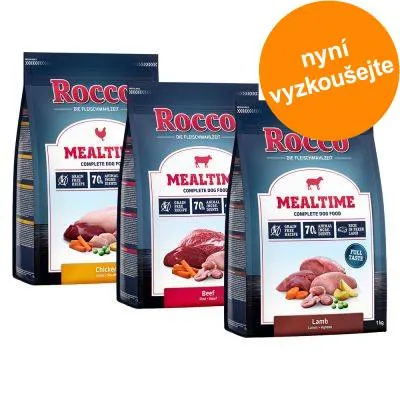 3 x 1 kg Rocco Mealtime - míchané zkušební balení