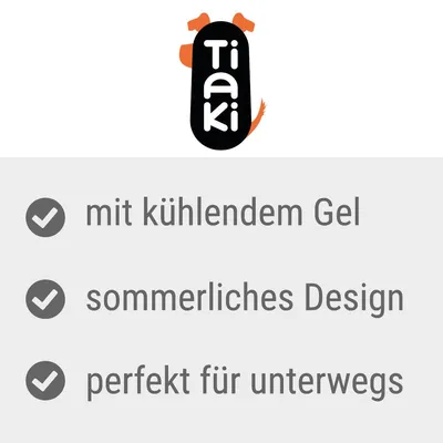 Tiaki. mit kühlendem Gel, sommerliches Design, perfekt für unterwegs (texte en allemand)