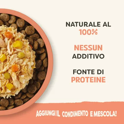 100% naturale, senza additivi, fonte di proteine. Aggiungi la spezia e mescola. 100% naturale, senza additivi, fonte di proteine. Aggiungi la spezia e mescola.