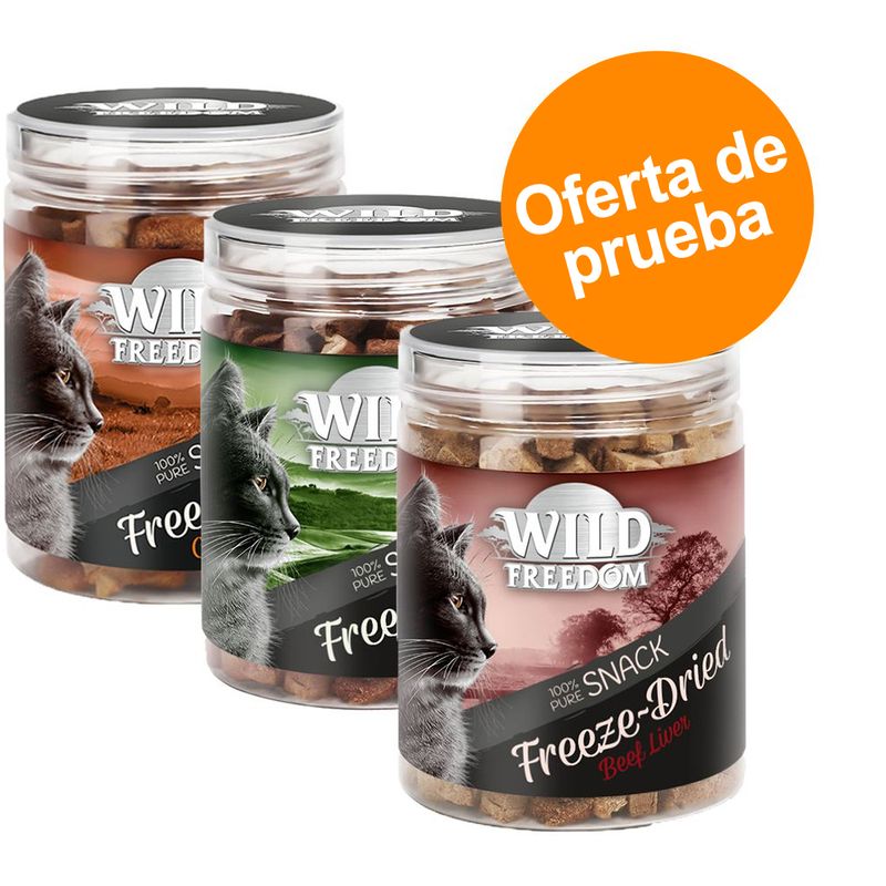 Wild Freedom snacks liofilizados para gatos - Pack mixto