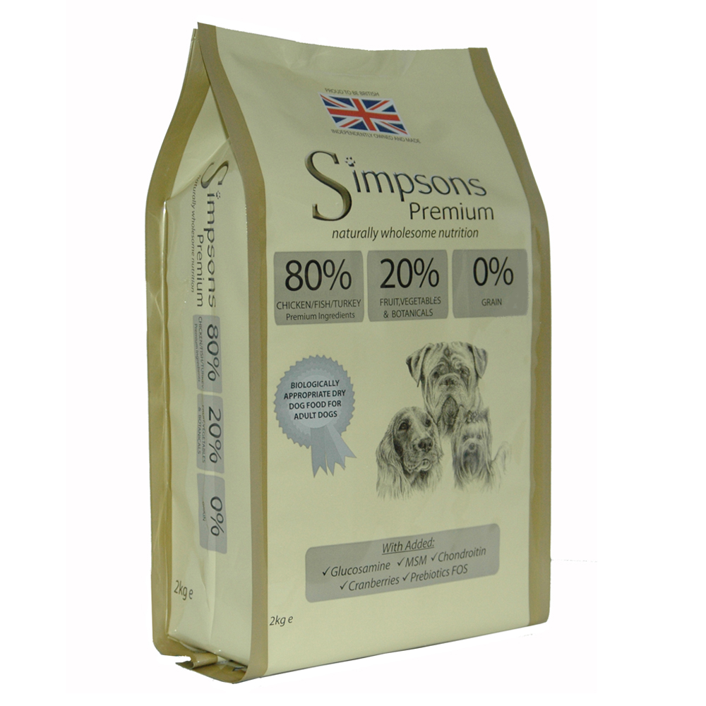 Fotografie produktu: Simpsons Premium 80/20 Mixed maso & ryba - Výhodné balení 2 x 12 kg