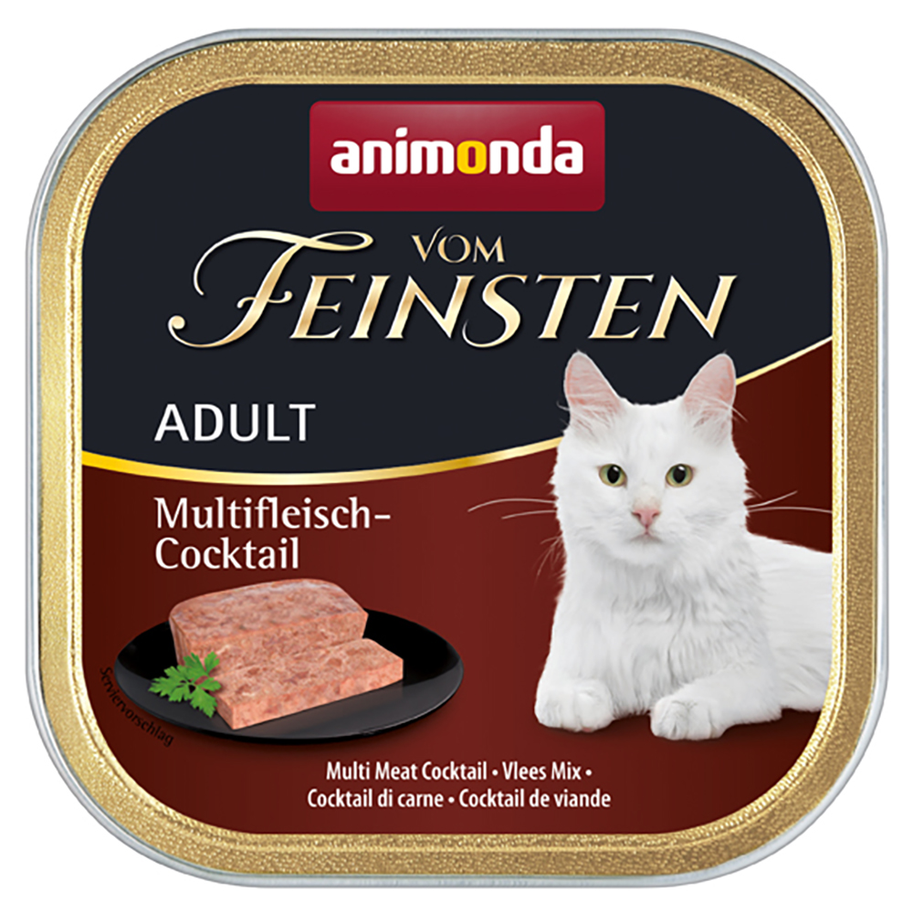 Megapack animonda vom Feinsten Adult 64 x 100 g - Mixpaket Geflügel (4 Sorten)