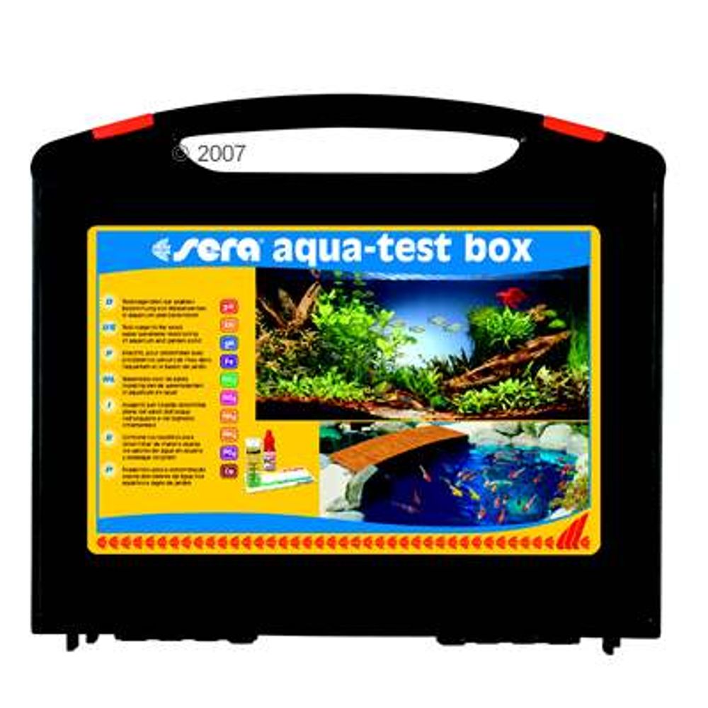 This professional kit consists of nine different water tests for the serious aquarium or pond owner This professional kit consists of nine different water tests for the serious aquarium or pond owner