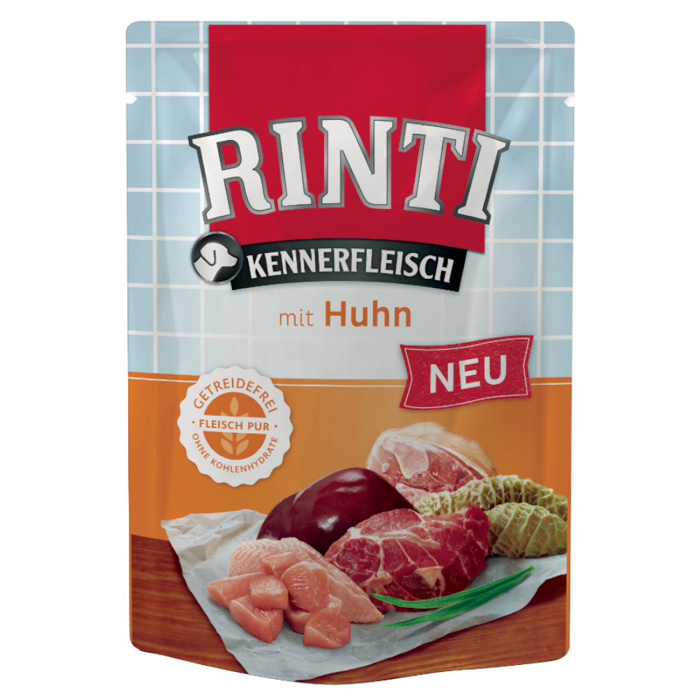 RINTI Kennerfleisch in buste 15 x 400 g - Pollo