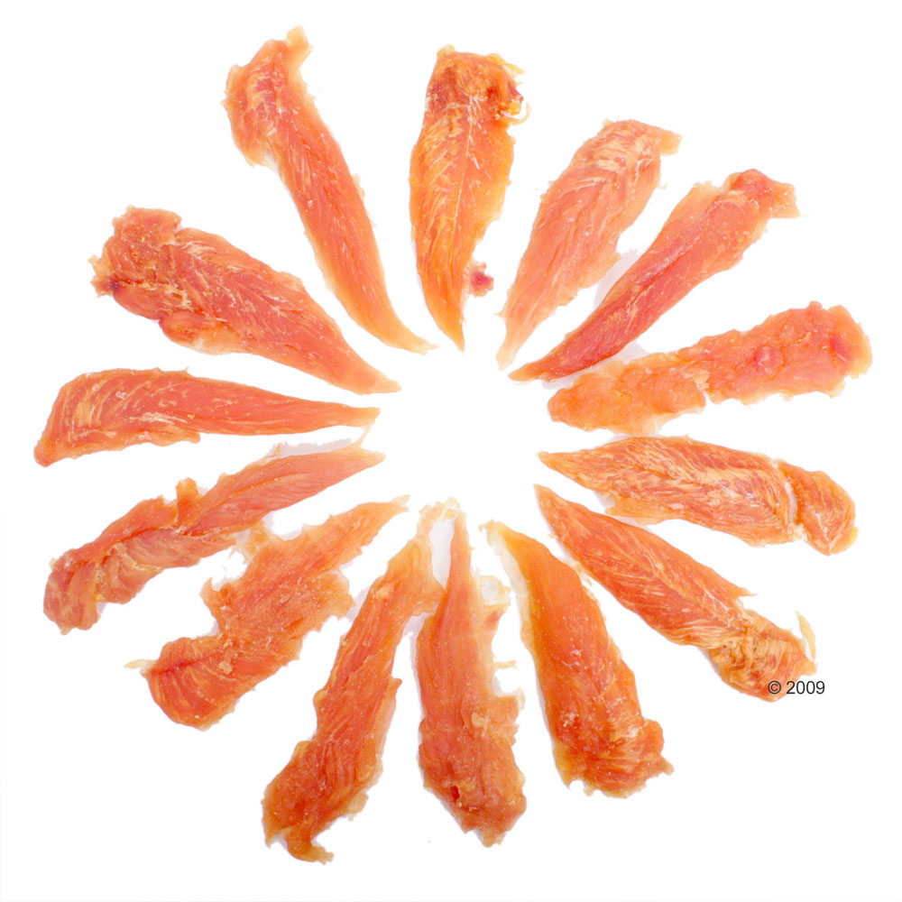 Fotografie produktu: Výhodné balení: Rocco Chings sušené maso pro psy - Kuřecí prsíčka sušená 2 x 250 g