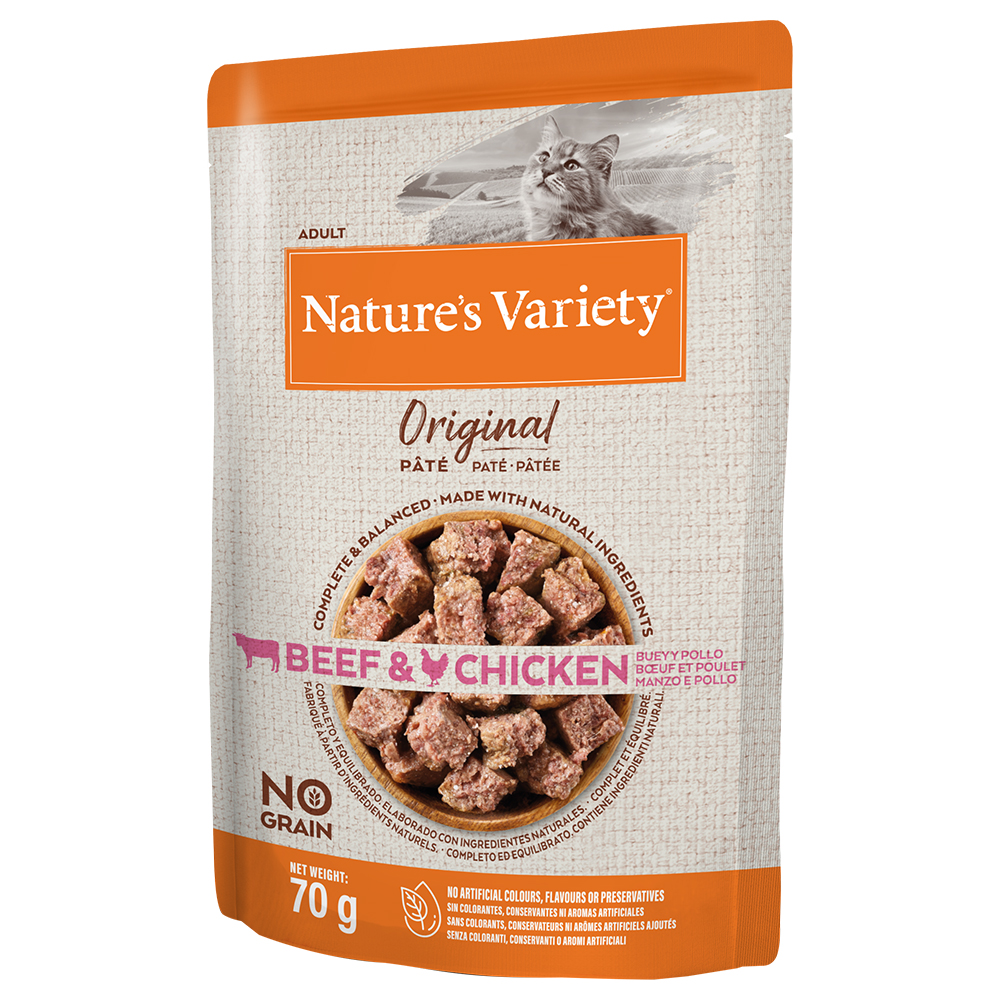 Fotografie produktu: Megabalení Nature's Variety Original Paté No Grain 24 x 70 g - kuřecí a husí