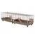 L 240 x B 58 x H 52 cm