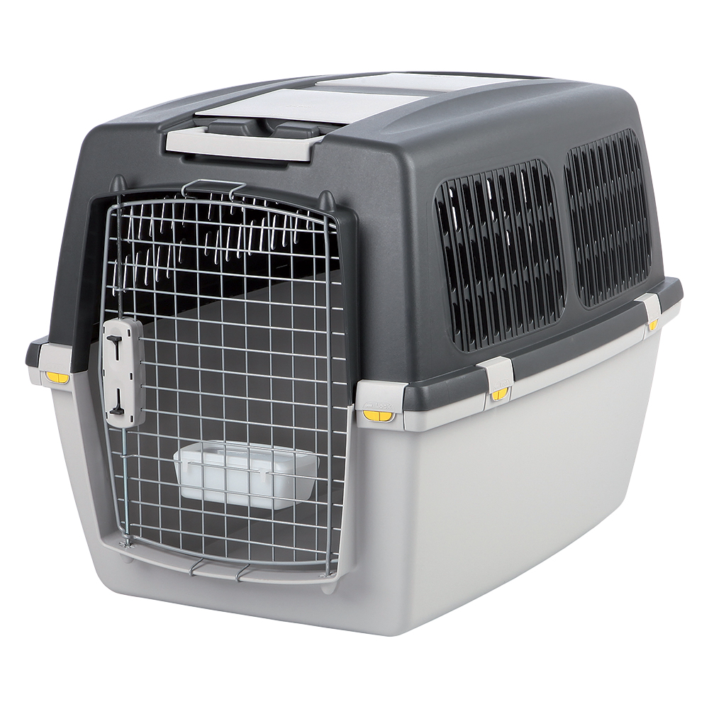 Trixie Transportkasse Gulliver + Vetbed® Isobed SL Hundetæppe Paw - 4 hjul til Gulliver boksen str. 4 til 7