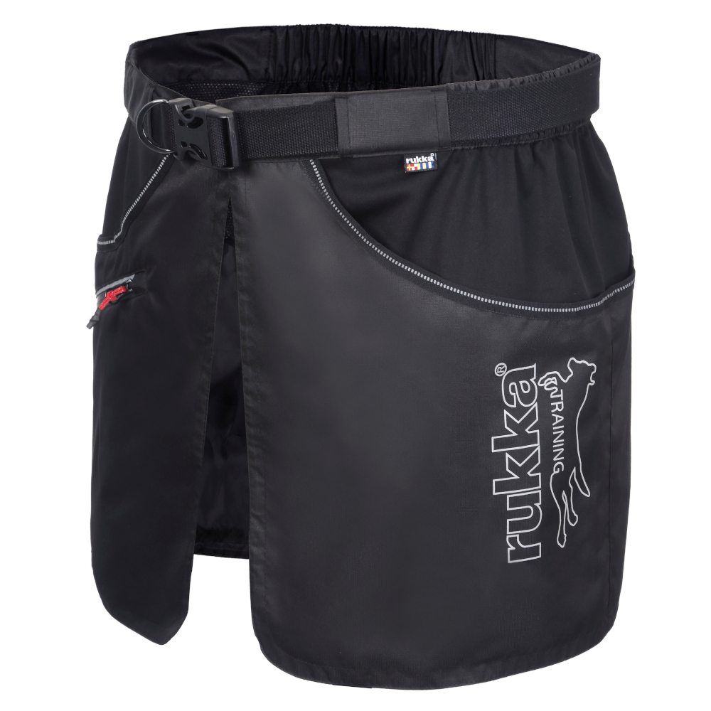 Rukka® tréninková zástěra, černá - velikost L
