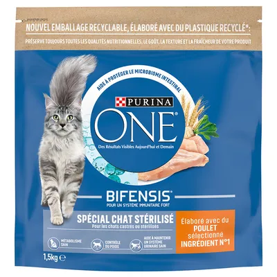 PURINA ONE Sterilized Huhn - Sparpaket: 2 x 1,5 kg