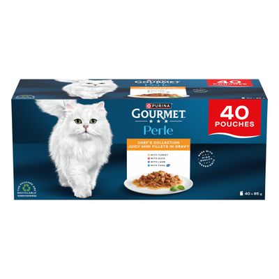 Gourmet Perle Pouches Mixed Pack 40 x 85g