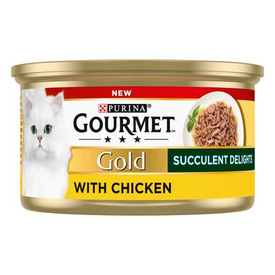 Gourmet Gold Succulent Delights Chicken (12 x 85g)