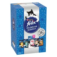 4 x Felix Cat Treats - 3 + 1 Free! * - Christmas Selection Box (4 x 275g)