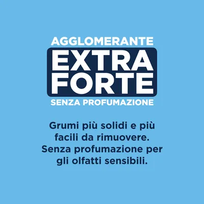 Lettiera agglomerante Ever Clean® Extra Strong Unscented - Sensitive Noses - Set risparmio: 2 x 10 L