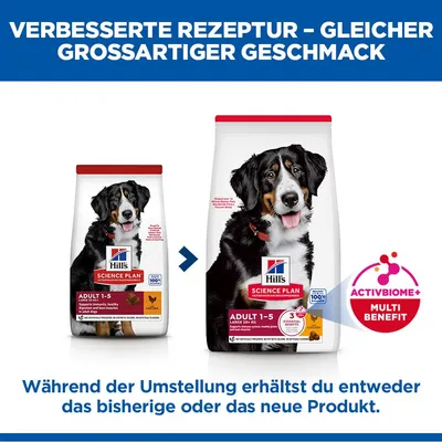 Hill's Science Plan Adult 1-5 Large mit Huhn - 18 kg