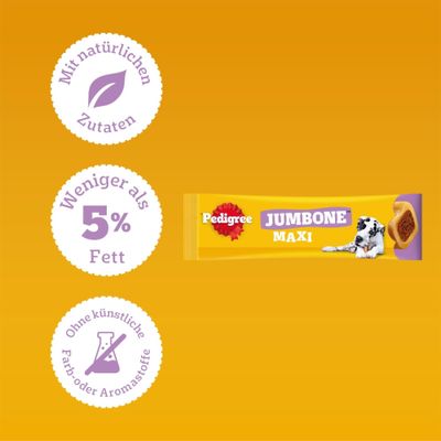 Pedigree divovska kost s govedinom - Maxi 180 g (1 komad)