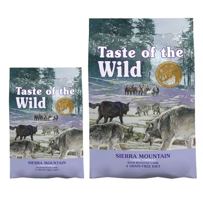 12,2 kg + 2 kg gratis! Taste of the Wild droogvoer 14,2 kg - Sierra Mountain Canine (12,2 kg) + Sierra Mountain Canine (2 kg)