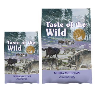 Taste of the Wild, 12,2 + 2 kg zdarma! Sierra Mountain