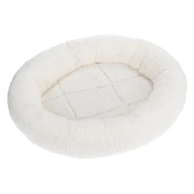 Fluffy 2-in-1 Cuddle Bed - Wool White