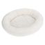 Kuschelbett Fluffy 2in1 wollweiß: L 50 x B 42 x H 7,5 cm