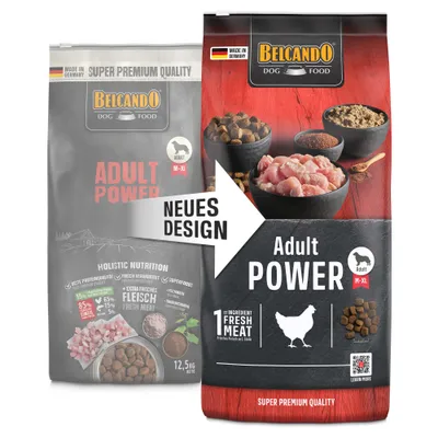 Belcando Adult Power - Sparpaket: 2 x 12,5 kg