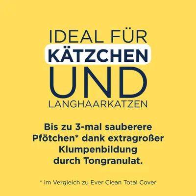 Ever Clean® Katzenstreu Litterfree Paws - Sparpaket: 2 x 10 l