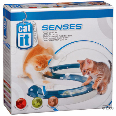 Catit Design Senses Speelrails Set: Speelrails + 2 Lichtgevende ballen - Catit Design Senses Speelrails