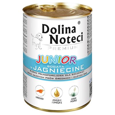Dolina Noteci Premium Junior Megapack, 48 x 400 g Dolina Noteci Premium Junior Megapack, 48 x 400 g Lammas
